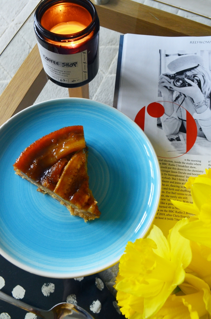 Sticky Banana Caramel Upside Down Cake - The Cardiff Cwtch - Welsh Bloggers